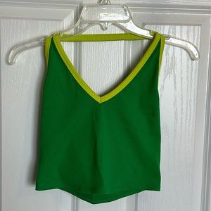 NEW- green halter top
